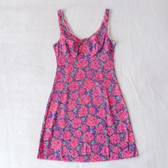 Vintage 70s Triumph International Nylon Slip Dress S - Picture 5 of 8